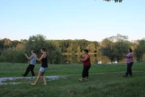 Trainingsgruppe am Weiher (Outdoor)